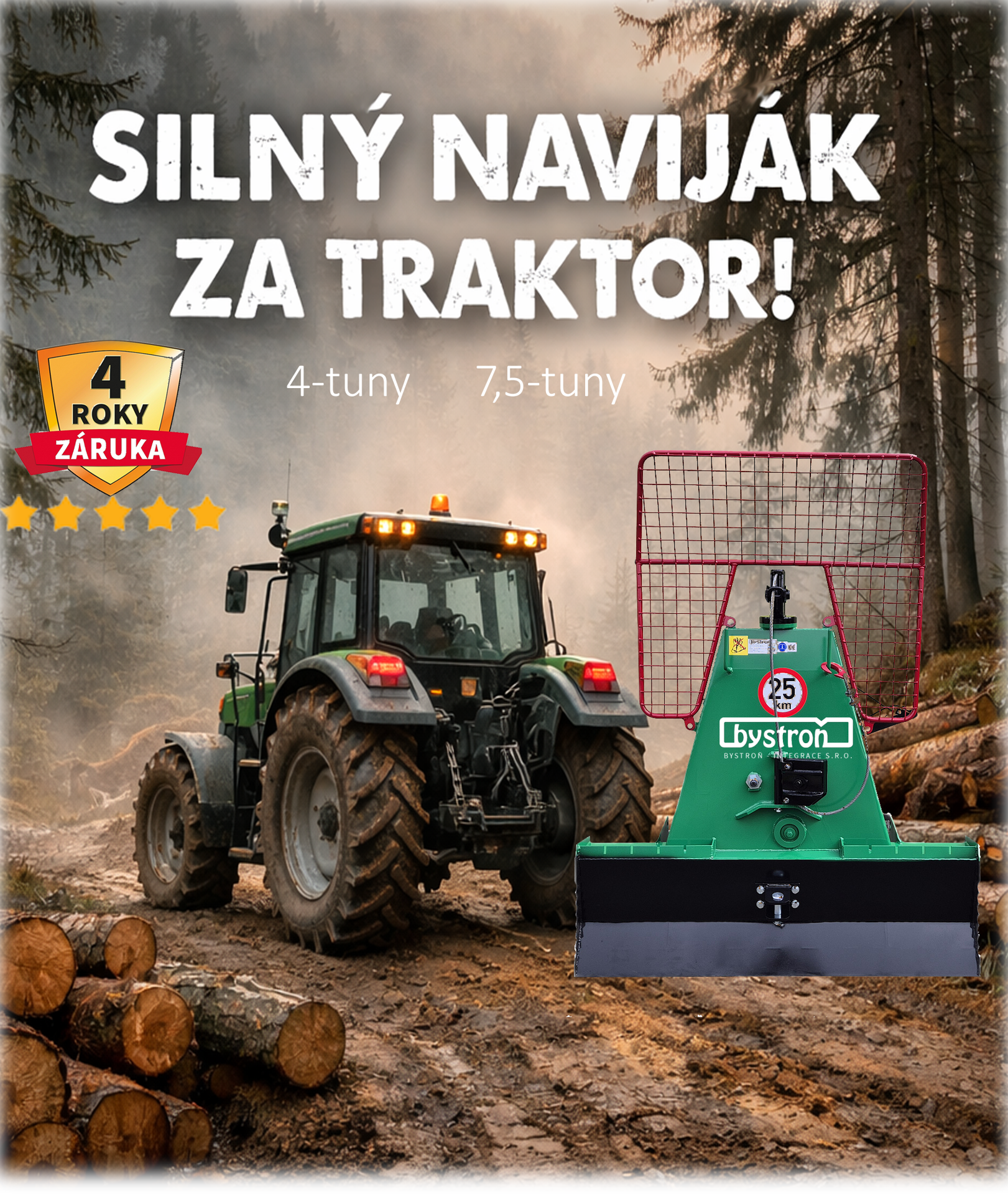 bystroň naviják