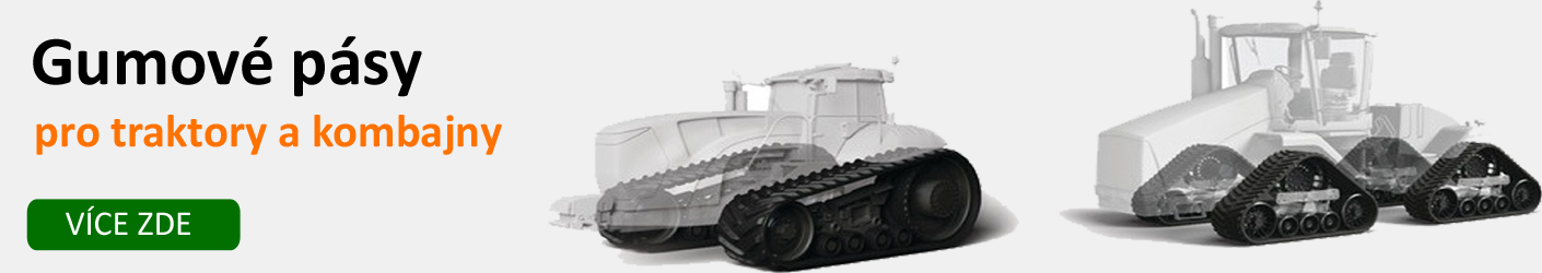 gumové pásy na traktory