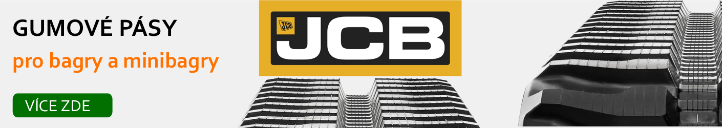 JCB gumové pásy