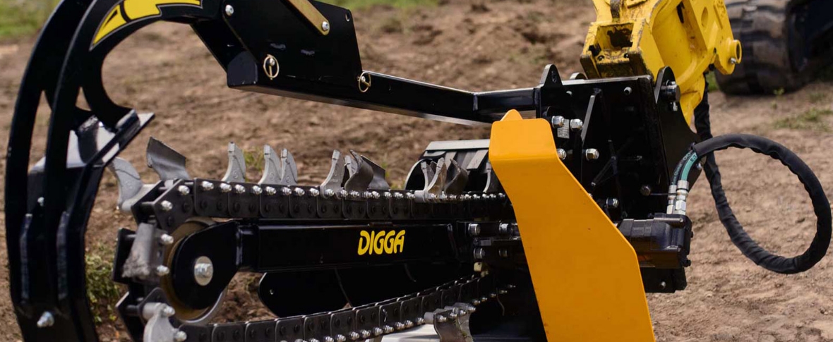 rýhovač Digga