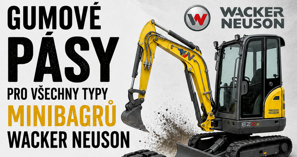 Gumové pásy na WACKER NEUSON