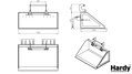 Lžíce na radlici pro minibagry 3–5 t | 1500 mm | 280 kg
