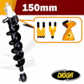 Zemní vrták DIGGA 150mm A4 MFT - do tvrdé půdy