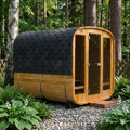 Leramotors Lerax finská sauna hranatá thermowood 240
