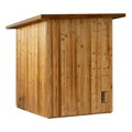 Leramotors Lerax finská sauna čtvercová thermowood 180