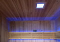 Leramotors Lerax finská sauna čtvercová thermowood 180
