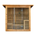 Leramotors Lerax finská sauna čtvercová thermowood 180
