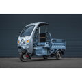 Elektrická Nákladní Tříkolka Leramotors Cargo G1 1000W - Tuk Tuk, +kapotáž, šedá