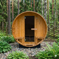 Lerax finská sudová sauna thermowood 240