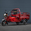 Elektrická Nákladní Tříkolka Leramotors Cargo G1 1000W - Tuk Tuk, červená, 2x baterie