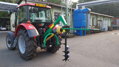Půdní vrták za traktor