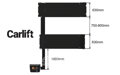 Profesionální nůžkový zvedák CARLIFT 3500 kg / 1830 mm YL635FW (QY-6105A)