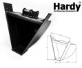 Příkopová trapézová lžíce pro bagry 6–10 t | 283 kg | bez adaptéru