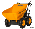 Minidumper Lumag MD 300R – benzínový, 4×4