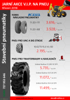 Stavební pneumatiky AKCE