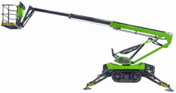 Leguan 135 NEO – terénní kloubová plošina | Půjčovna MDLINE.cz