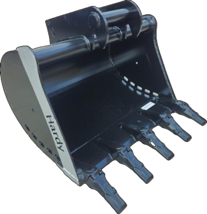 MS03-800 mm podkopová lžíce Lehnhoff LG Hardy | 5 zubů (2–4 t)