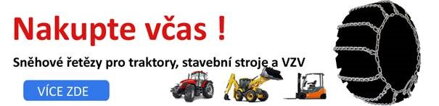 Traktorové sněhové řetězy 16.9/14-30