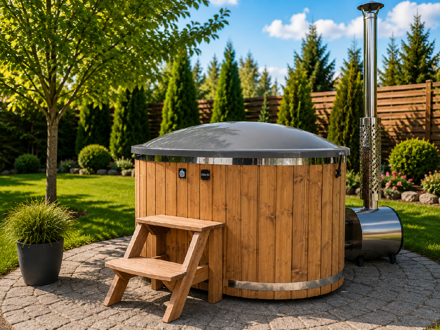 Lerax koupací sud oválný pro 2 osoby