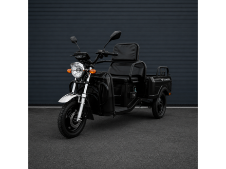 Elektrická tříkolka Leramotors cargo G2 2300W 72V - černá