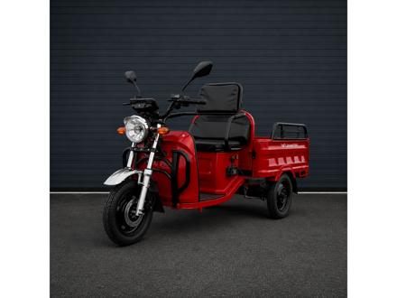 Elektrická tříkolka Leramotors cargo G2 2300W 72V - červená