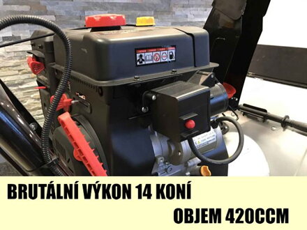 Sněhová fréza Lumag SFR80 14HP