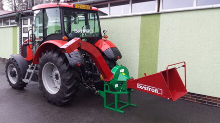 Štěpkovač PIRAŇA za traktor