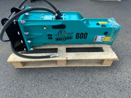 BULLDOG hydraulické bourací kladivo YDH B600 s MS03 adaptérem | 2,5–4,5 t | 255 kg