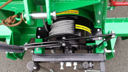 Lanový naviják za traktor 4 tuny Bystroň