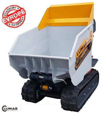 Profi minidumper Lumag VH 500AD – dieselový, hydraulický