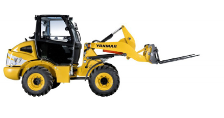 Kolový nakladač 4,1–4,8T – půjčovna