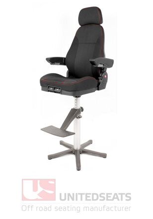 C7 Pro Marine na podstavci Notus 5 Stop | Námořní sedadlo UnitedSeats