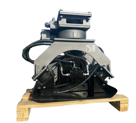 Hydraulická vibrační deska s otočí Hardy RCP-HD02 pro bagry 3–4,5 t | 318 kg