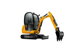 Lžíce a čepy pro JCB 801–8020 | Náhradní díly pro minibagry