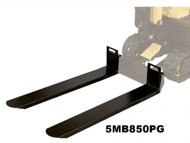 Paletové vidle pro Lumag MB-850 | Originální příslušenství pro minibagr