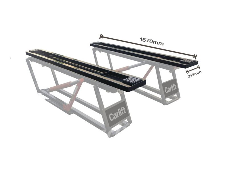 Prodlužovací nástavce CARLIFT CL – pár (L3500L) 1670 mm