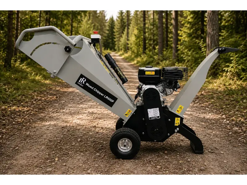 Štěpkovač a drtič větví LR Garden LR 650 F – 6,5 HP, do 100 mm