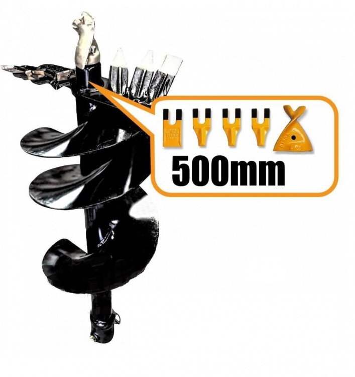 Zemní vrták DIGGA 500mm A4TL-20-2-MFT