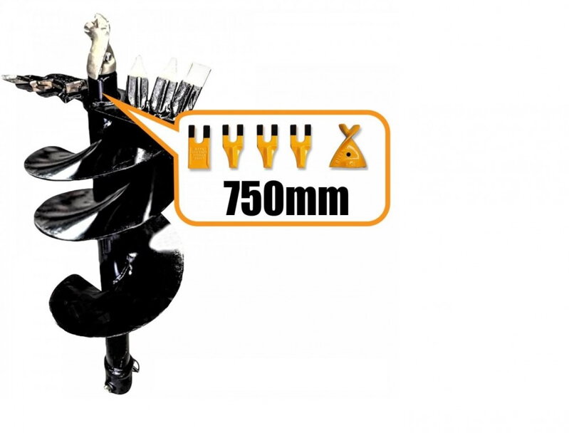 Zemní vrták DIGGA 750mm A4TL-30-2-MFT