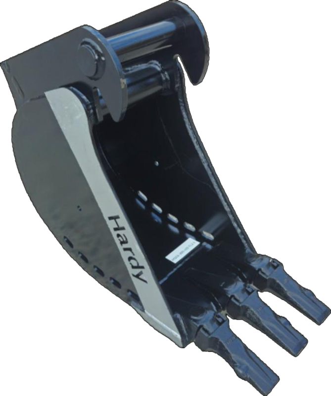 MS03-300 mm podkopová lžíce Lehnhoff LG Hardy | 3 zuby (2–4 t)