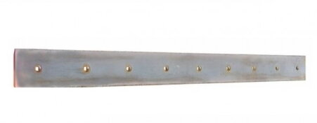 Otěruvzdorný břit 500HB oboustranný 2438×203×20 mm – pro JCB 3CX / 4CX (9 děr)