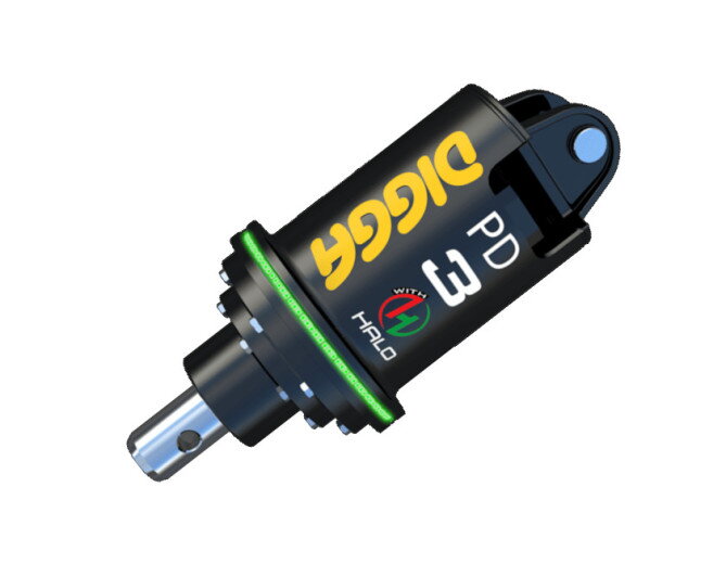Zemní vrták DIGGA PDH3-2 HALO LED | 56 kg | pro stroje 0,75–4,5 t