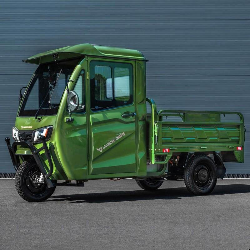 Leramotors Pracovní tříkolka, Lera Cargo G5 2000w/72V Barva - zelená