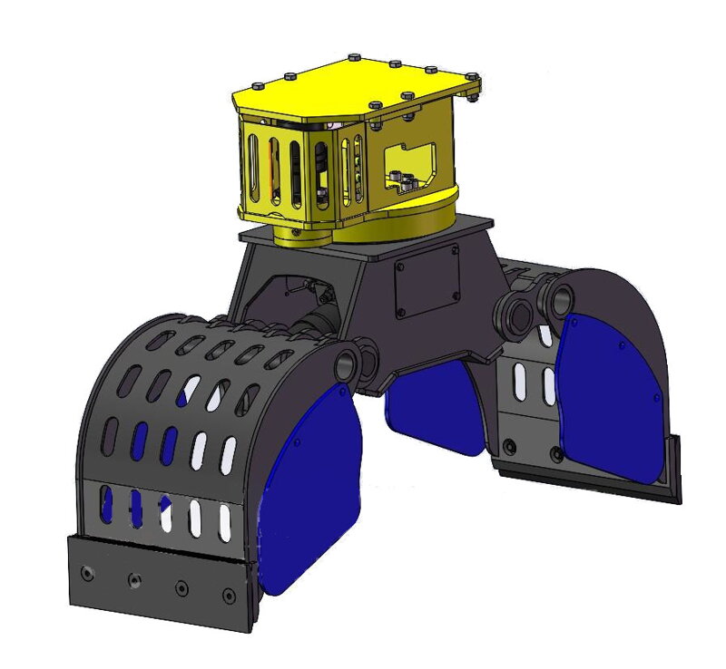 Bočnice pro hydraulický drapák RDG01 Bočnice pro hydraulický drapák RDG01