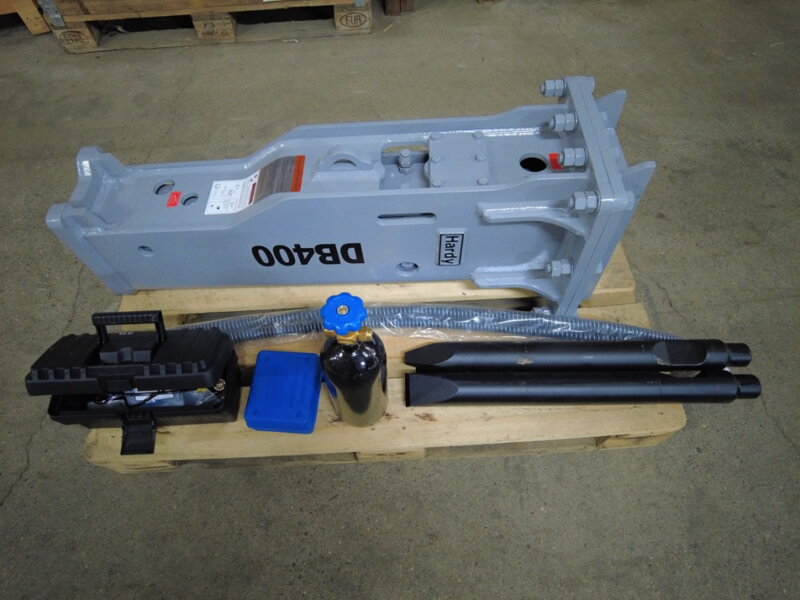 HARDY hydraulické demoliční kladivo HD400 | 4–7 t | 361 kg