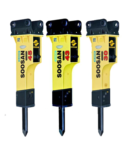 Půjčovné 1 den – hydraulické bourací kladivo 230kg (3–6 t)