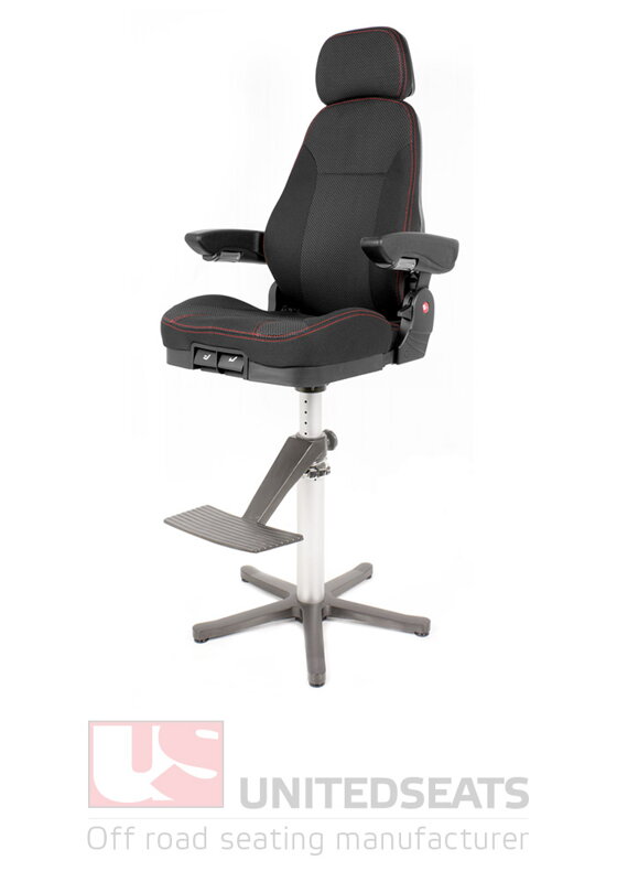 C7 Pro Marine na podstavci Notus 5 Stop | Námořní sedadlo UnitedSeats
